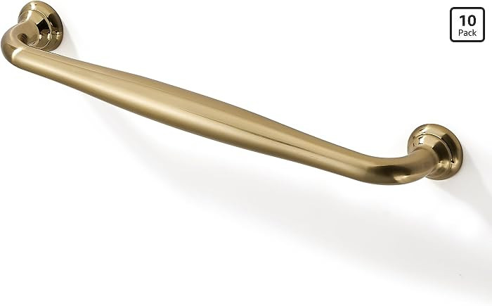 SAILING 10 Pack Cabinet Handles-5"/128mm Screw Spacing Champagne Bronze Furniture Hardware Handle... | Amazon (US)