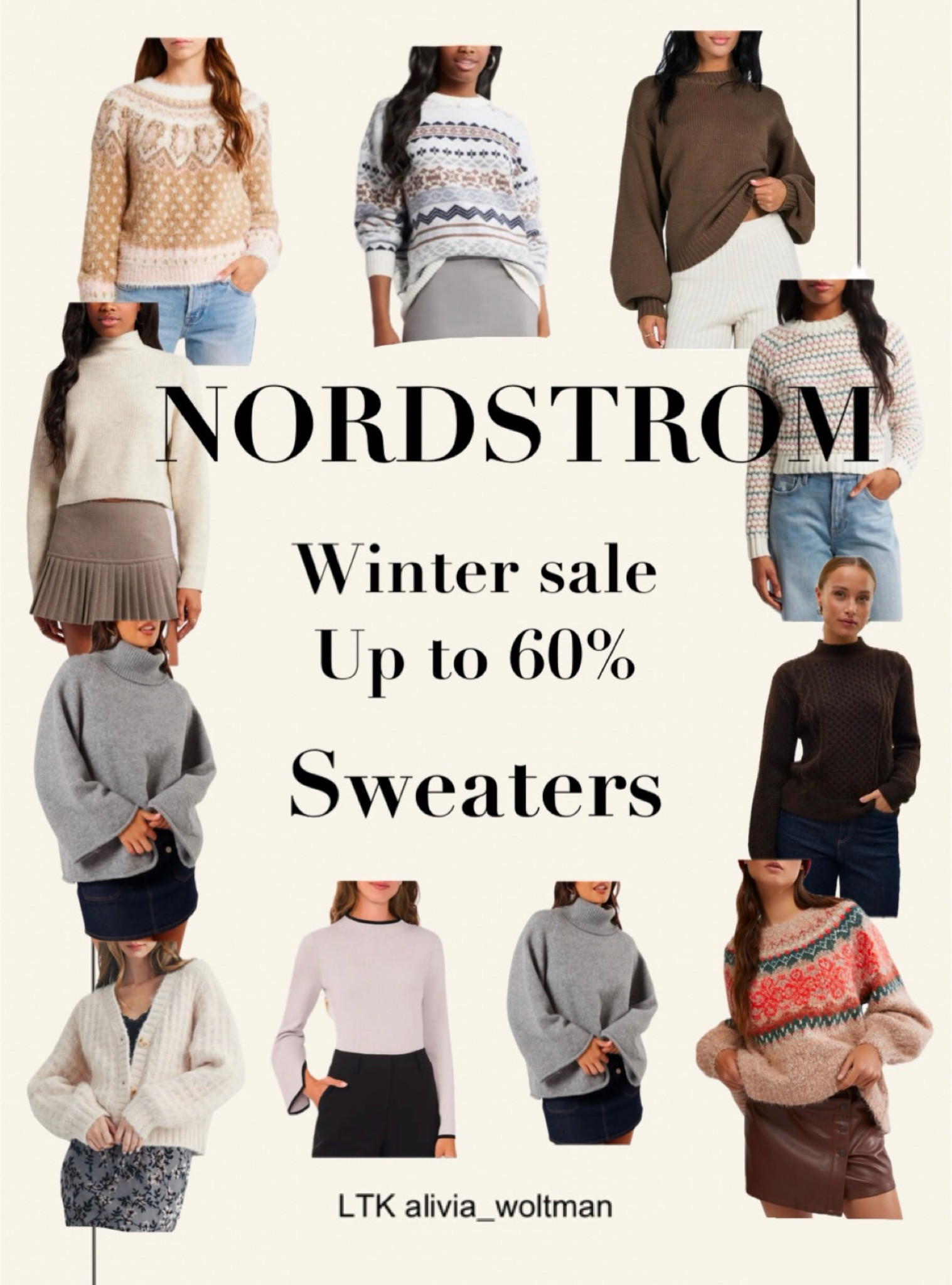 Nordstrom 2025 Winter Sale up to 60% off. All the sweaters on my list or in my bag!

#LTKSaleAlert #LTKSeasonal #LTKMostLoved