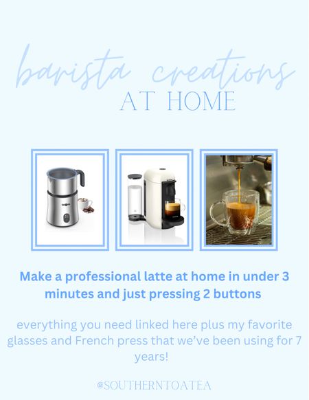 The easiest at-home latte that tastes just like a barista made it! #LTKFind we love our new white Nespresso vertuo and the way the coffee pods are organized in our kitchen drawers! Makes for the perfect coffee station in the morning! 

#LTKhome #LTKsalealert