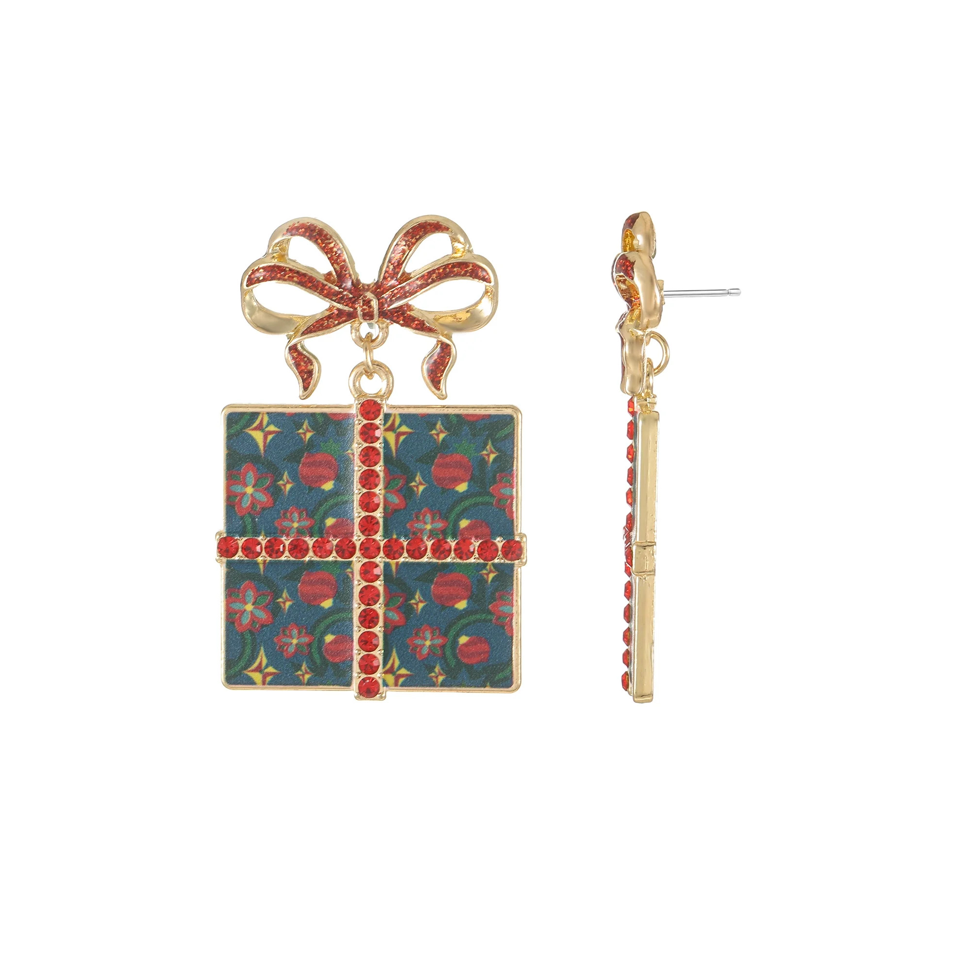 Holiday Time Present Earrings, 1 Pair | Walmart (US)
