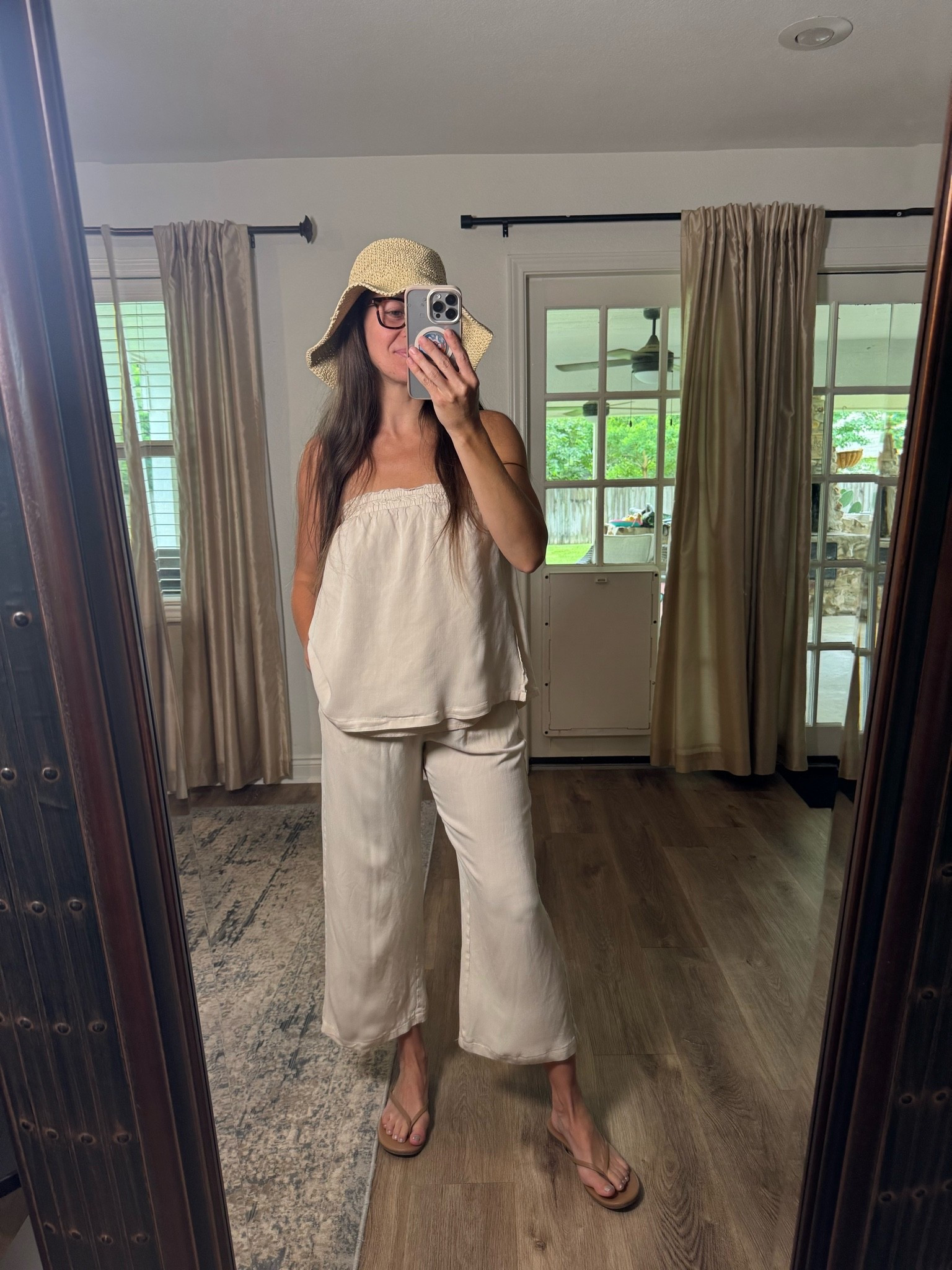 Cute straw hat, wearing L/XL

#LTKootd