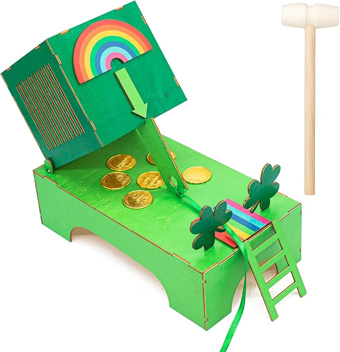 St. Patrick's Day Decorations Leprechaun Trap Kit -St Patrick's Day DIY Toys -Leprechaun Trap Dec... | Amazon (US)