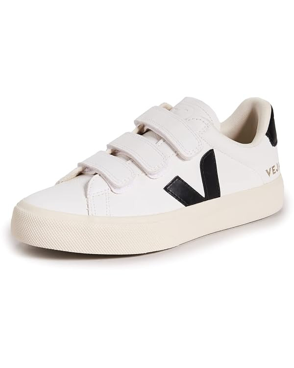 White / Black Veja Wmns Recife Logo Extra | Amazon (US)