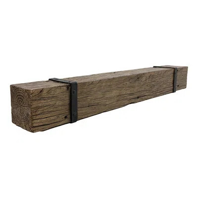 Thermastone Concrete Fireplace Mantel Shelf | Banded Style | Wayfair North America