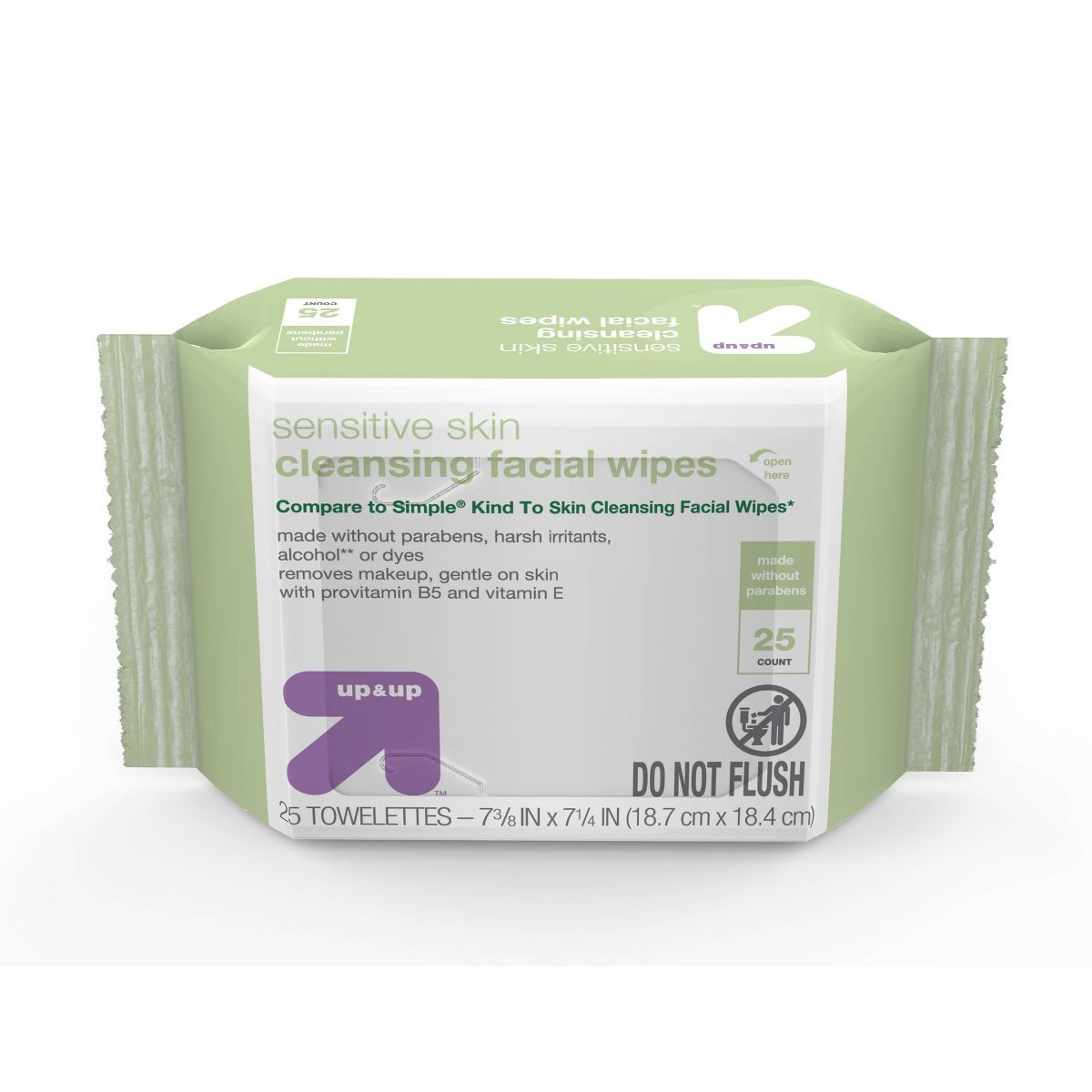 Facial Cleansing Wipes - Unscented - 25ct - up & up™ | Target