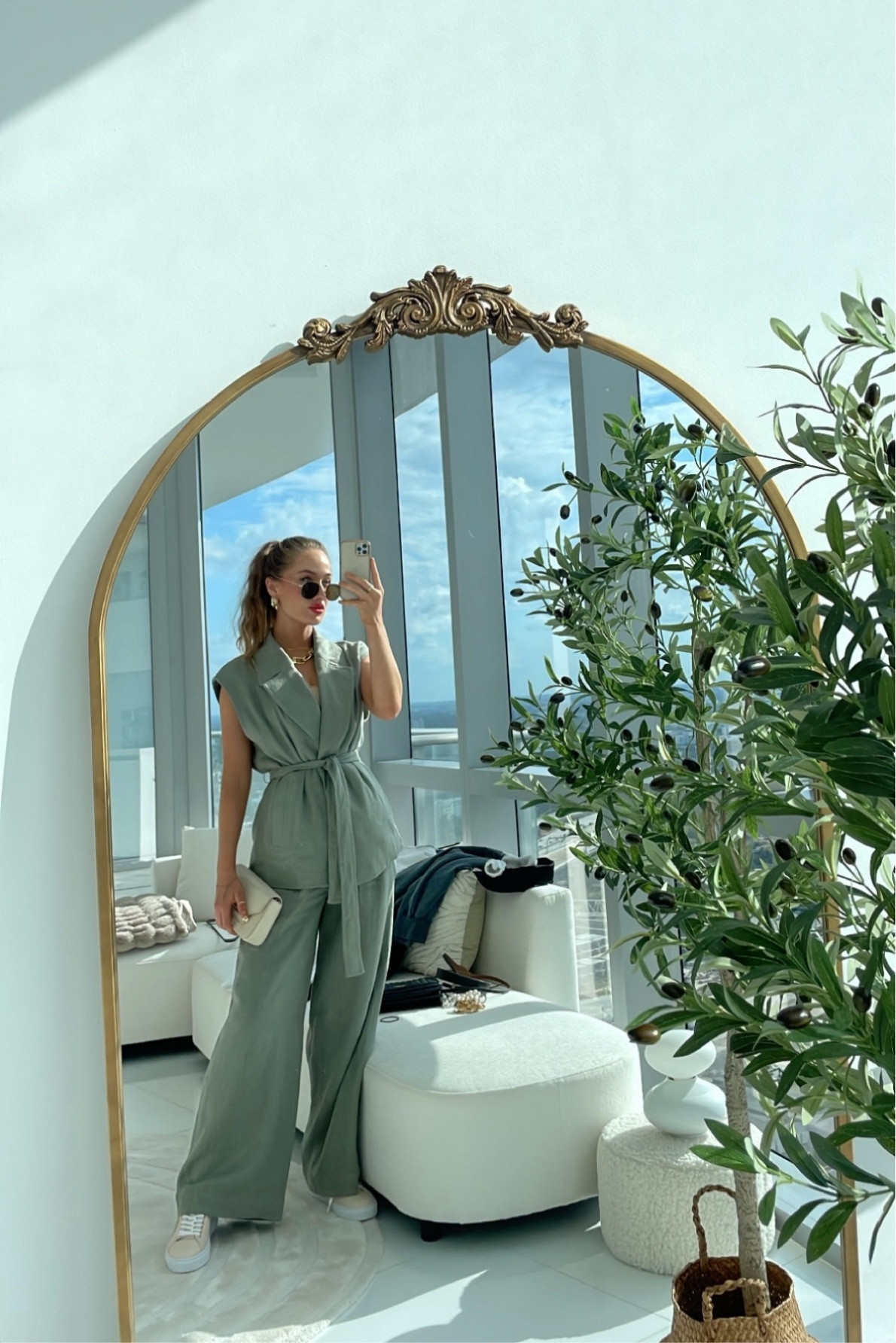 This exact set is from Zara! 

#LTKStyleTip