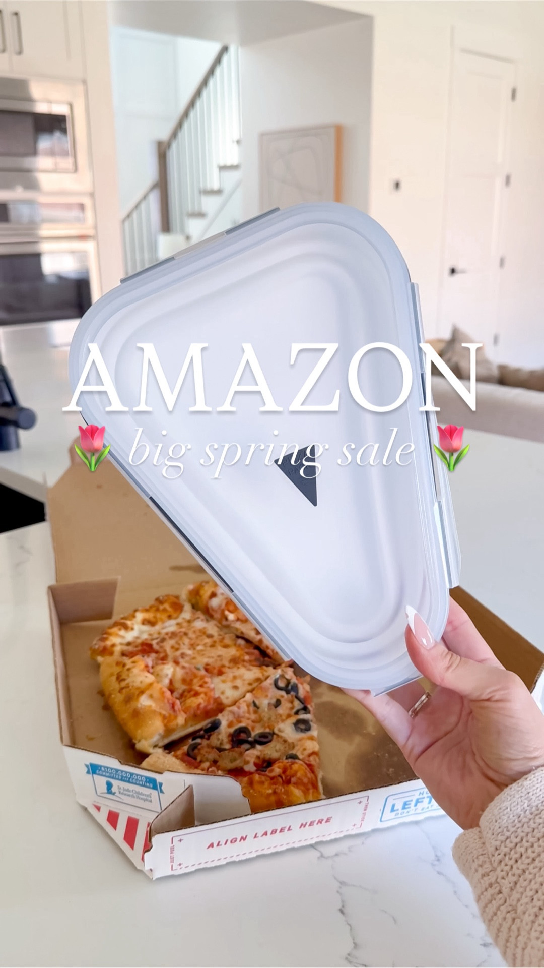 These are the best pizza storage containers that are on deal for the Amazon 🌷Big Spring Sale🌷! Stop putting the whole pizza box in the fridge and keep slices fresh! 🍕🧡

#thesistershoppers #amazonhome #amazoninfluencerprogram #amazongadgets #asmr 

#LTKHome #LTKmomlife #LTKfoodie