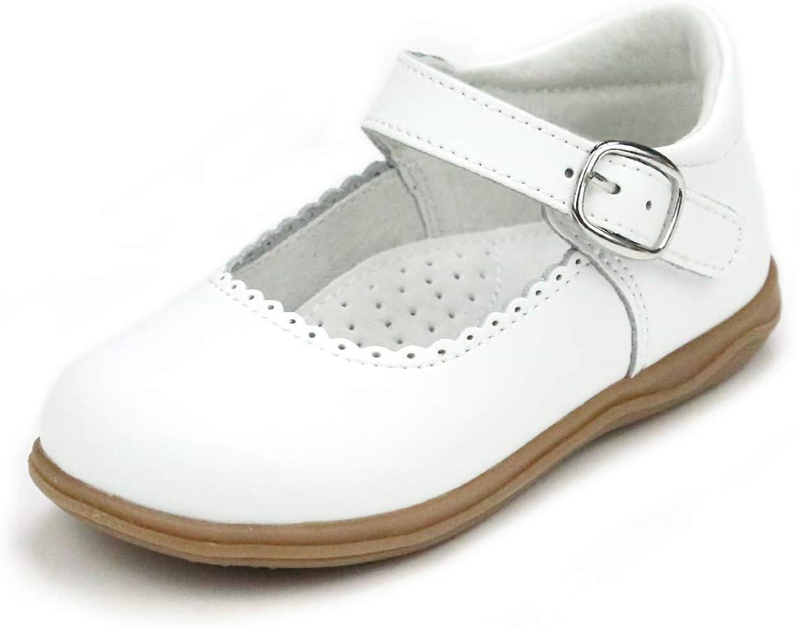 Chloe Classic Scalloped Leather Mary Jane (Toddler) | Amazon (US)