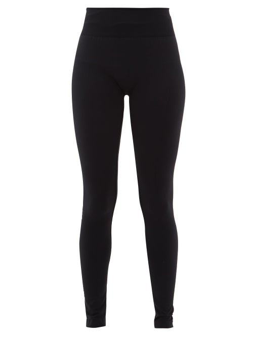 Wolford - Perfect Fit Jersey Leggings - Womens - Black | Matches (UK)