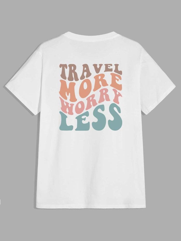 Men Slogan Graphic Tee | SHEIN