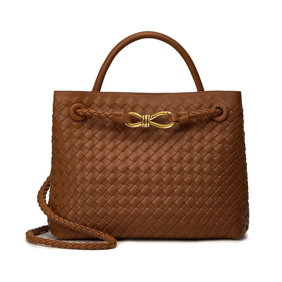 Woven Hobo Bags for Women Tote Bag, Woven Leather Shoulder Crossbody Bag Satchel Bag Woven Handba... | Amazon (CA)