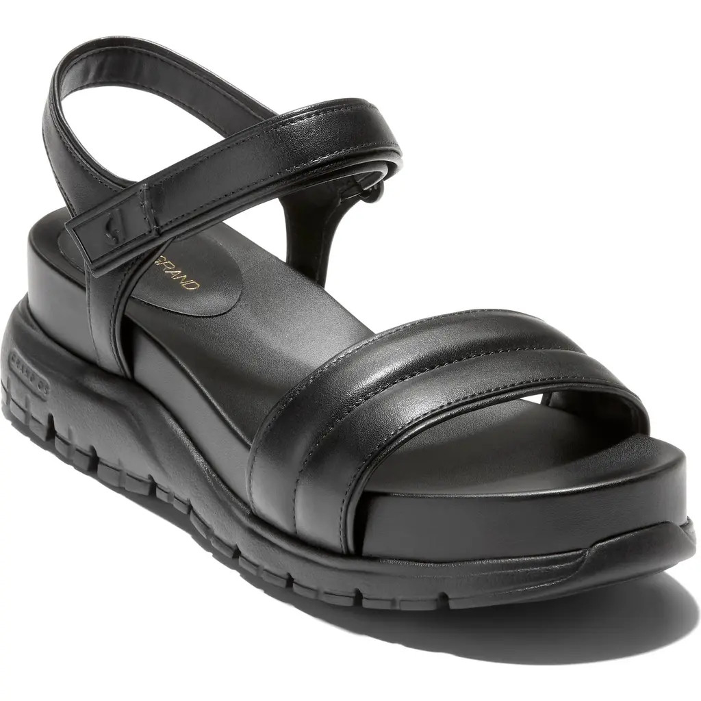 Cole Haan ZERØGRAND Platform Sandal in Black/Black at Nordstrom Rack, Size 7 | Nordstrom Rack