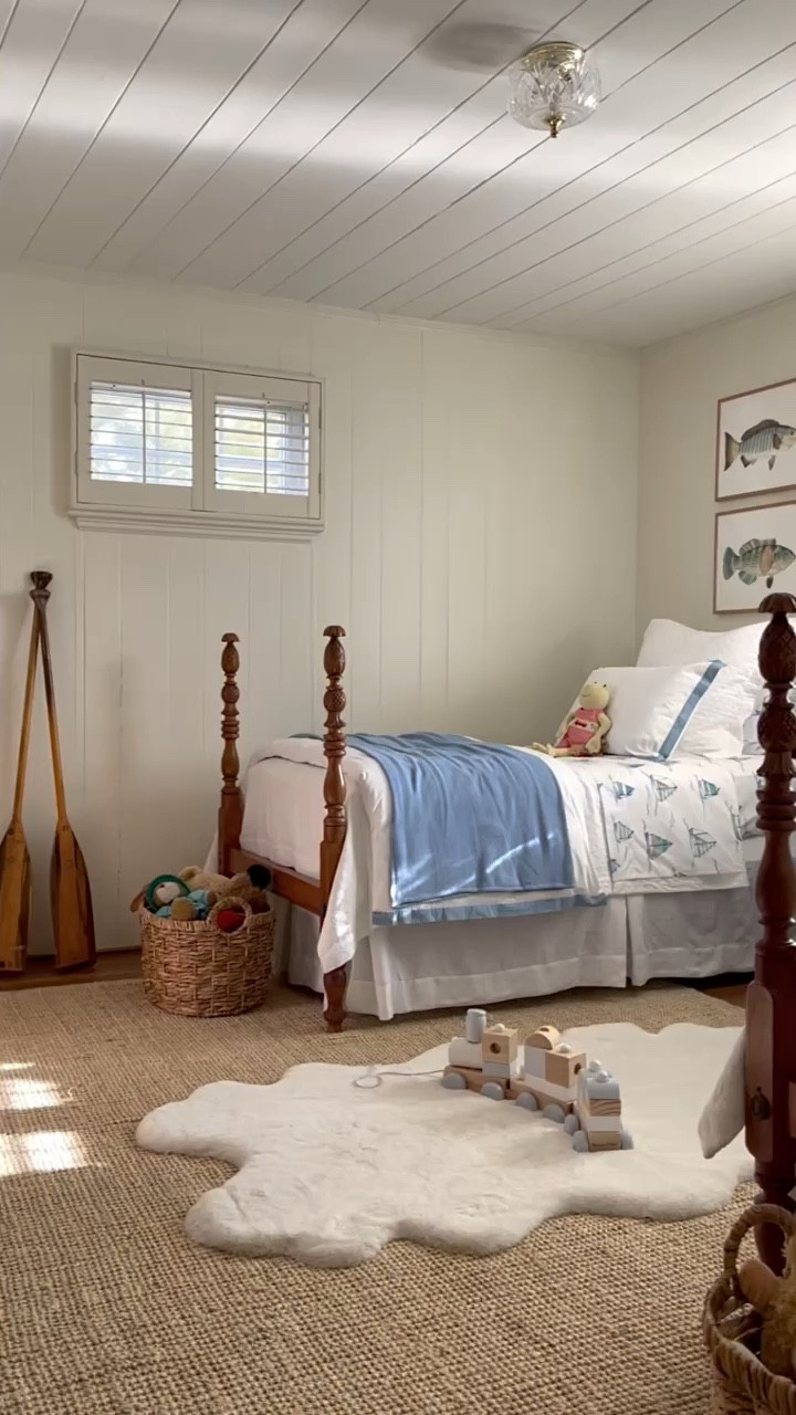 Monday Blues 💙 I hope your weekend was as refreshing as a spring breeze. Over here, I’ve been busy fluffing Skai’s room - and soon adding some adorable bunnies. 🐰 With his visit just around the corner, the excitement is building up like bubbles in a soda! And speaking of bubbles, can you believe we’re only 15 days away from welcoming Spring? 🌸 We’re already dreaming of all the fun under the sun - from lazy park days, sandcastle empires, splashy pool games, to breezy boating adventures. What are you most looking forward to with the warmer weather on its way. Here’s to a week filled with new beginnings and endless possibilities. Let’s make it a great one, friends! ☀️🌷

#thecottagejournalmagazine #coastalgrandmother #myupcountrystyle #classicdecor #traditionalhomedecor #kidsbedrooms #blueandwhitehome #thenewsouthern #howiblueandwhite #southernhomemagazine #preppygrandhome #coastalgrandmotheraesthetic #mycollectedhome #thecompanystore #myblueandwhitehome #traditionalhomemagazine #blueandwhitehomedecor #thecollectedlook #postitandsmile #traditionalhomemag #coastalhomedecor #housebeautifulhome #traditionalinterior #coastaldecorating #grandmillenialhome #mytradhome #bhgstyle #boysbedroom #betterhomeandgardens

#LTKhome #LTKkids #LTKVideo