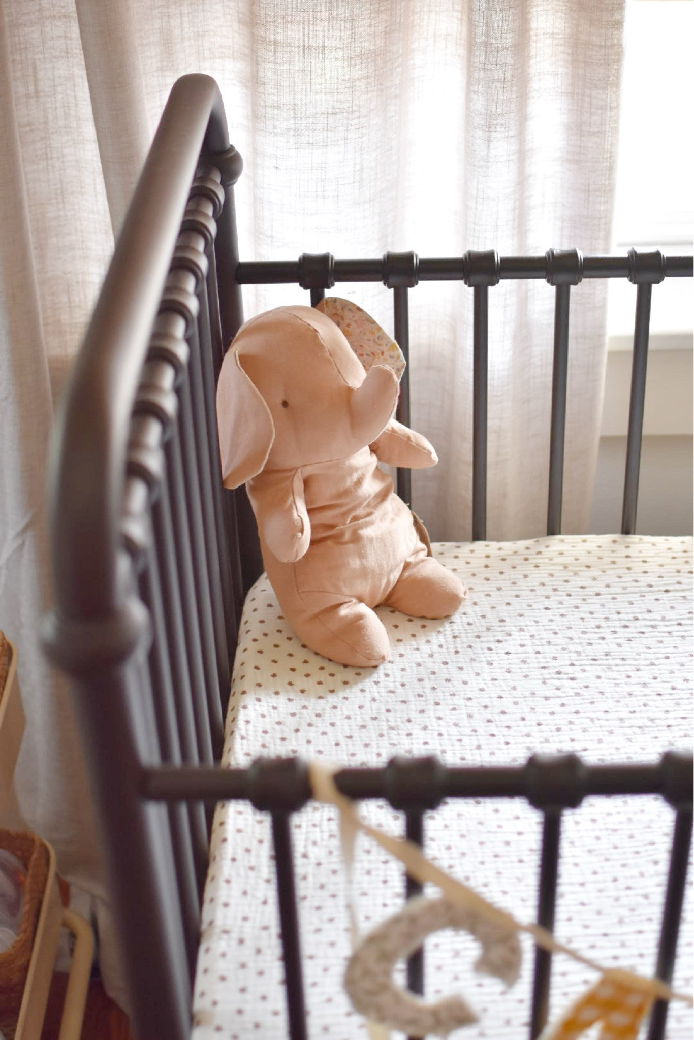 A sweet nursery nook for our second daughter. She’ll be sharing our main bedroom, so a mini crib was perfect for this space.

#LTKhome #LTKbaby #LTKbump