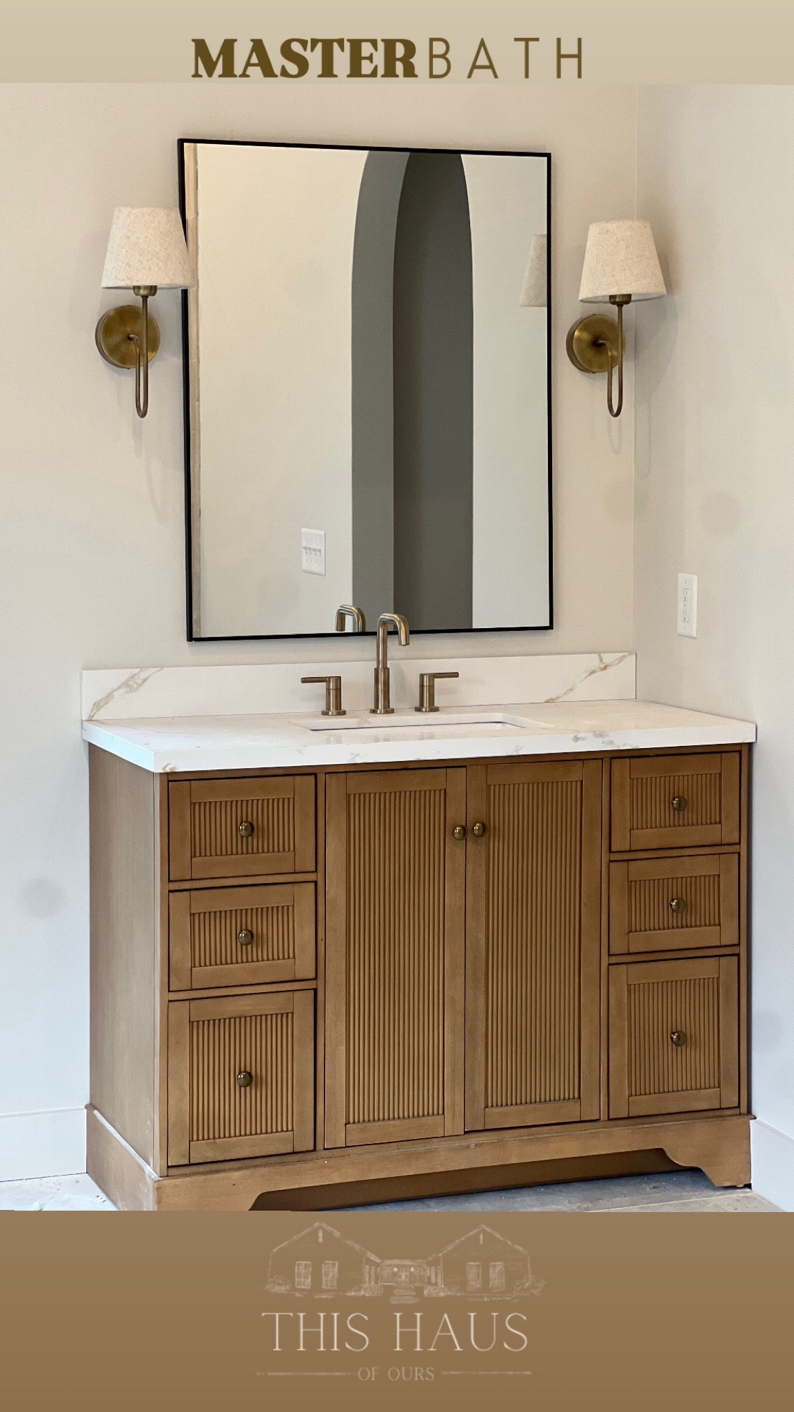 Master bathroom design inspo earthy modern organic beckinowens 

#LTKHome