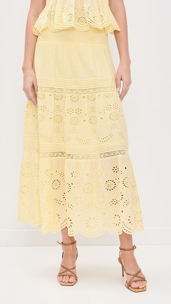 LoveShackFancy Miloti Skirt | Shopbop | Shopbop