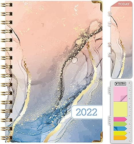 Global Printed Products HARDCOVER 2022 Planner: (November 2021 Through December 2022) 5.5"x8" Daily  | Amazon (US)