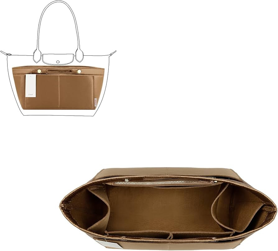 ZTUJO Purse Organizer Insert For Handbag & Tote Shaper,Tote Bag Organizer Insert For Speedy Never... | Amazon (US)