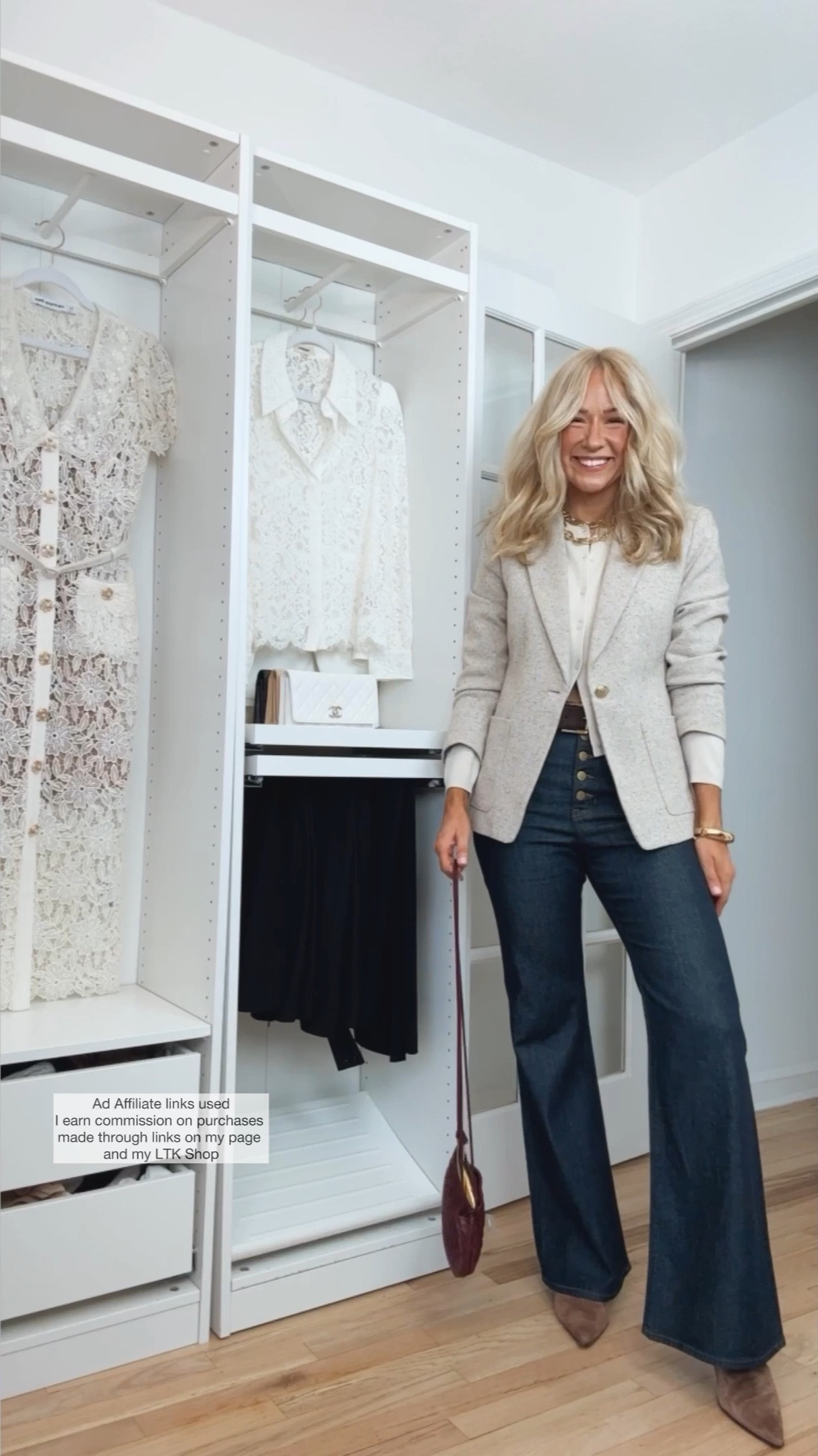 Flare leg jeans outfit
Casual winter outfit 