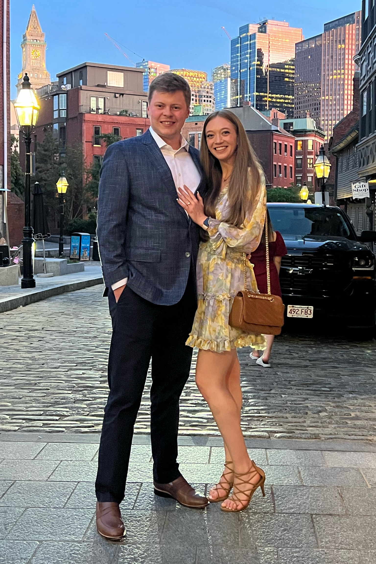 I wore this floral mini dress to our friends’ wedding rehearsal dinner in Boston. This is the perfect outfit for summer weddings, brunch, or other events! 

I also LOVE this brown leather purse. It big enough to hold all of my husband and I’s things for events like this.

Linking a few other similar dresses and shoes I would wear with this dress. 

Let me know if you want links for my husband’s outfit too! 🫶

Summer dress, sundress, wedding guest outfit, wedding guest dress, spring dress, spring outfit, country concert dress, country concert outfit

#LTKtravel #LTKfindsunder100 #LTKwedding
