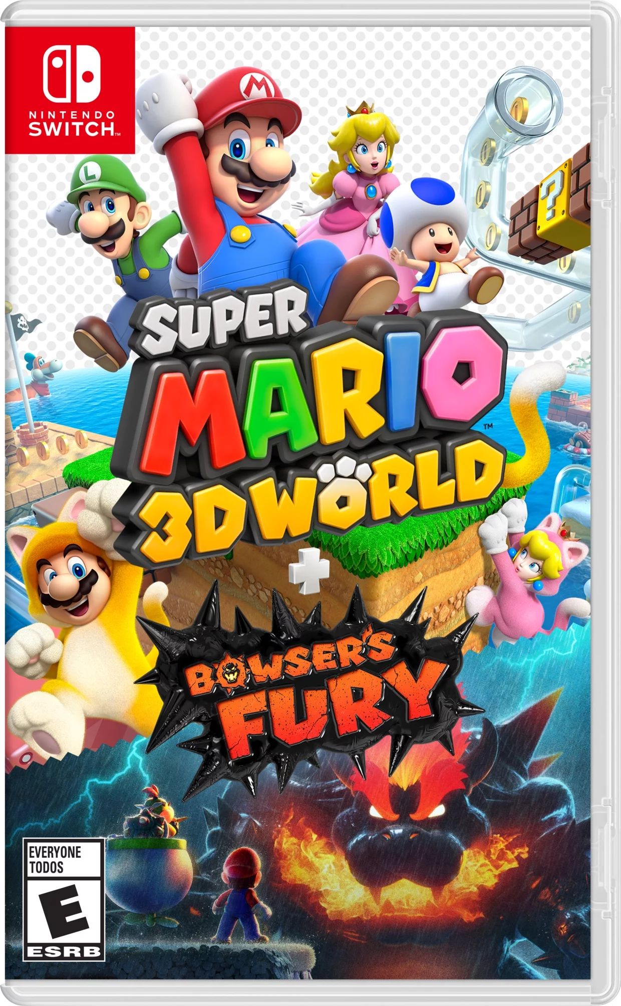 Super Mario 3D World + Bowser’s Fury - Nintendo Switch - Walmart.com | Walmart (US)
