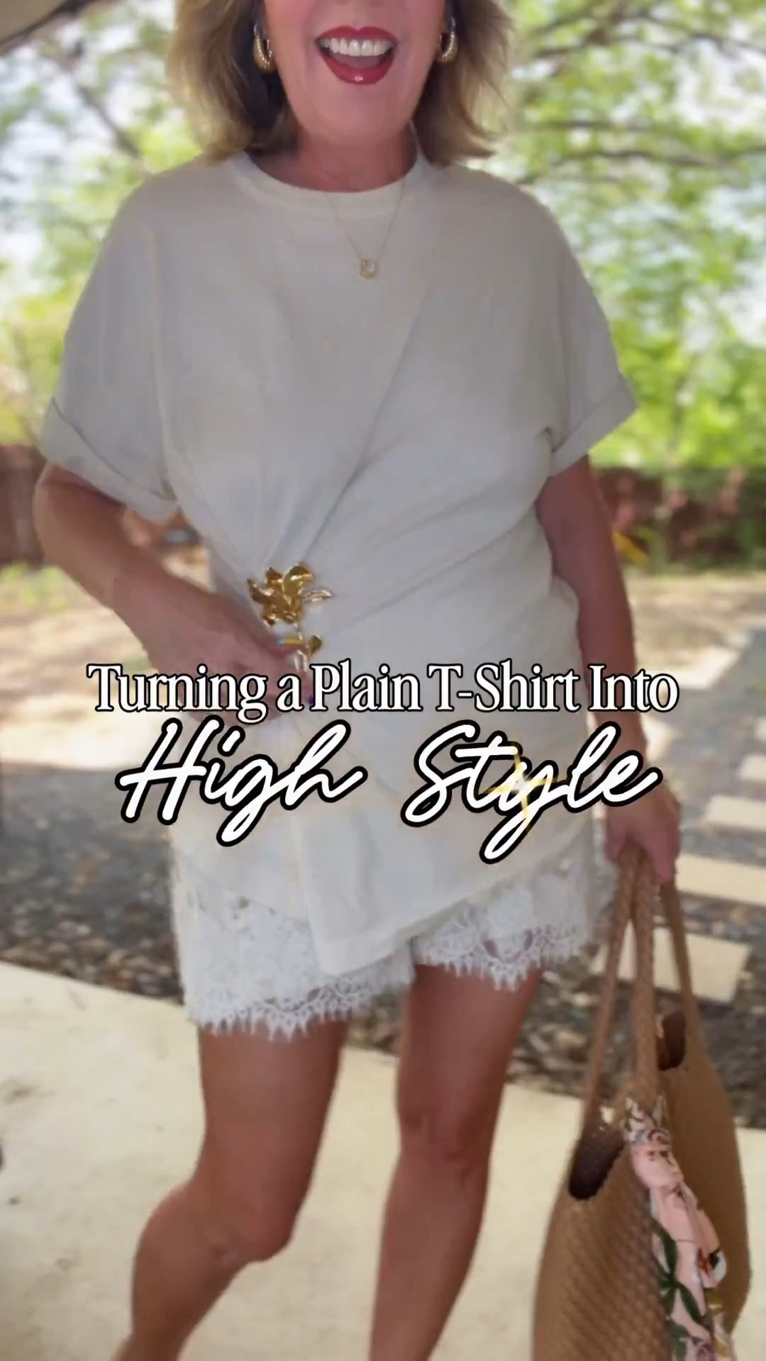 Just a tee but make it chic!

#LTKootd #LTKOver40 #LTKPetite