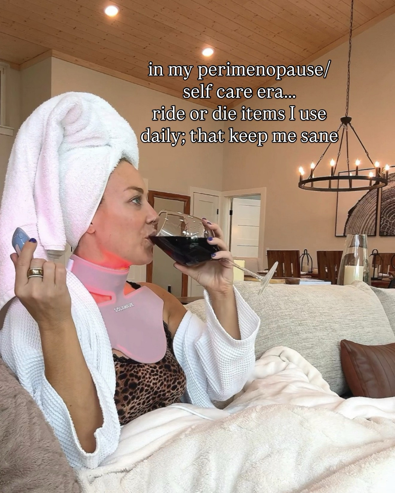 Things I use daily in my self care perimenopause era 