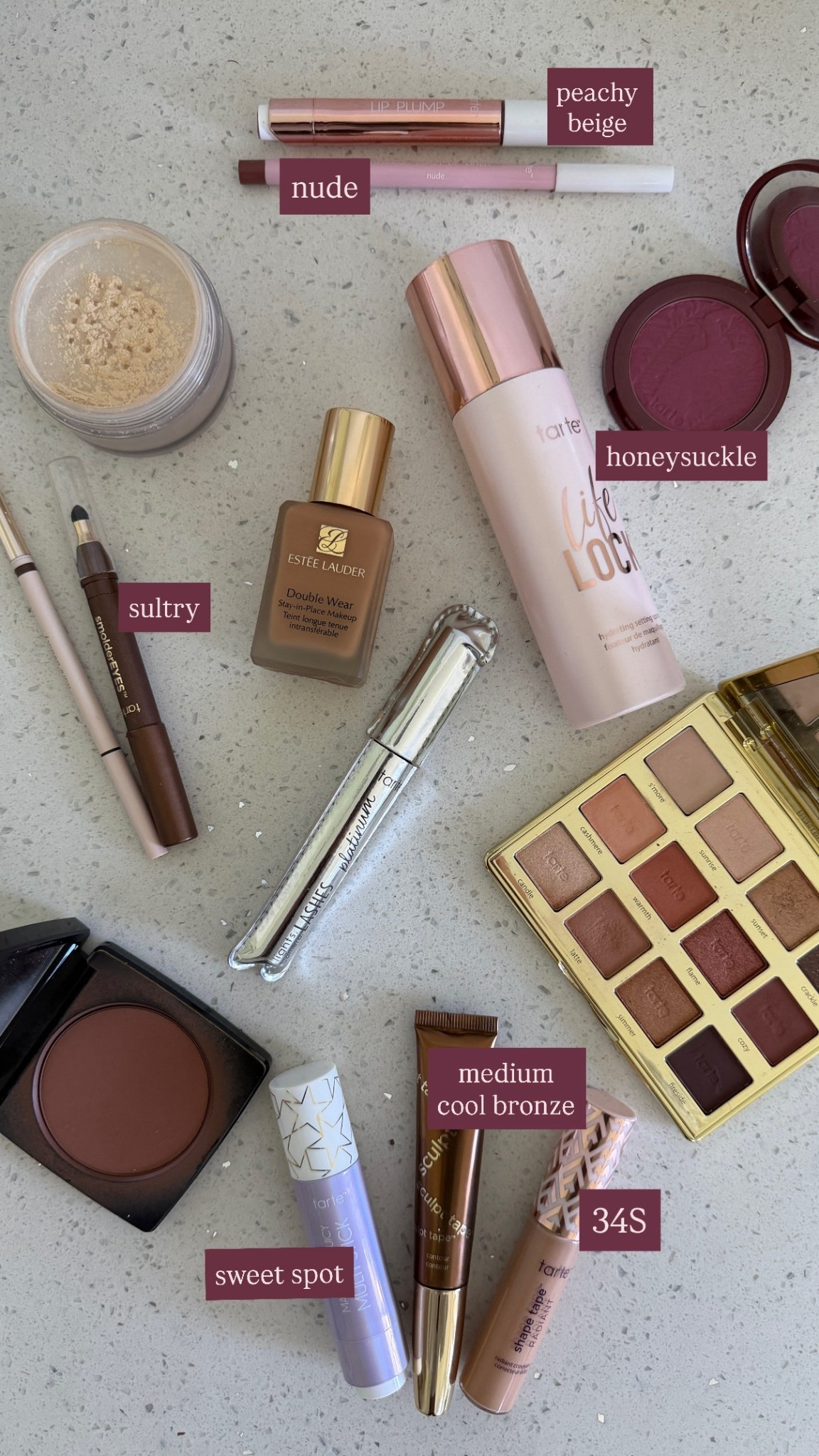 Tarte makeup favorites on sale! 💄 Use code CYBER for 40% off almost everything 🤩 Shades listed below 👇🏽 

Concealer - 34S
Contour - Medium Cool Bronze
Cream Blush - Sweet Spot 
Powder blush - Honeysuckle
Eyeshadow Liner - Sultry
Toasted Palette
Lip liner - Nude 
Lip gloss - Peachy Beige 

#LTKBeauty #LTKSaleAlert #LTKStyleTip