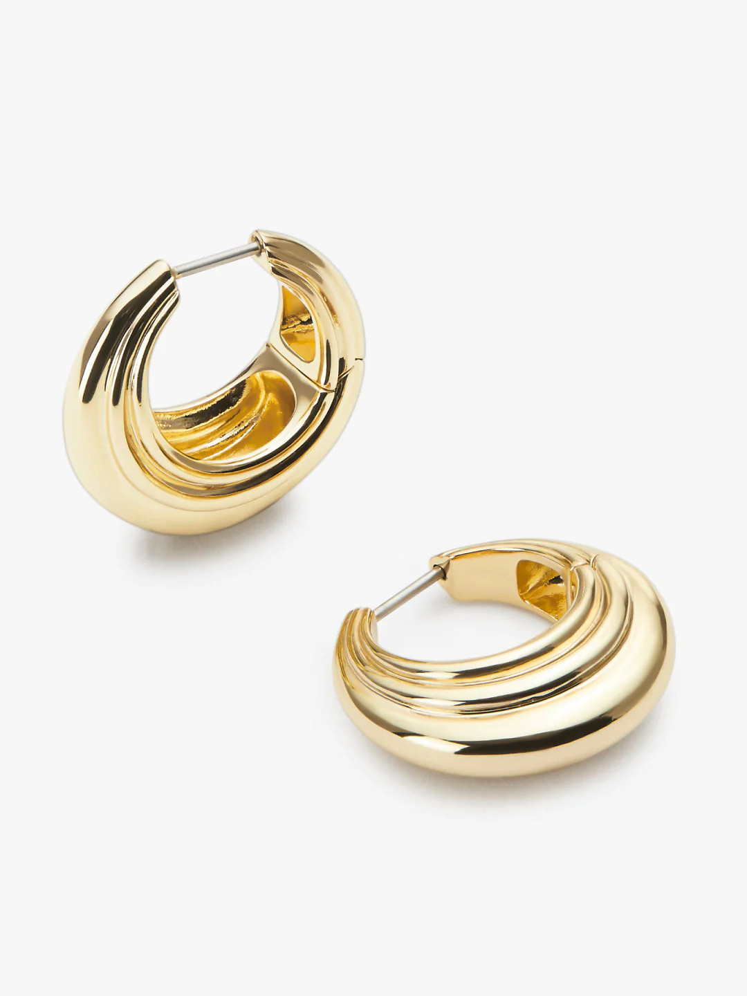 Chunky Gold Hoop Earrings - Liana | Ana Luisa