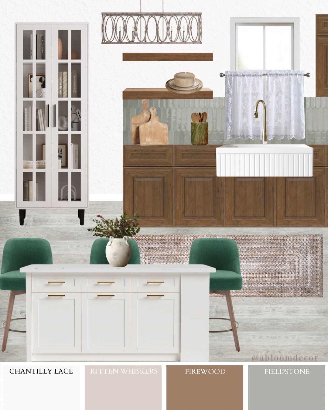 Warm Wood & White Cottage Kitchen Decor

#LTKHome