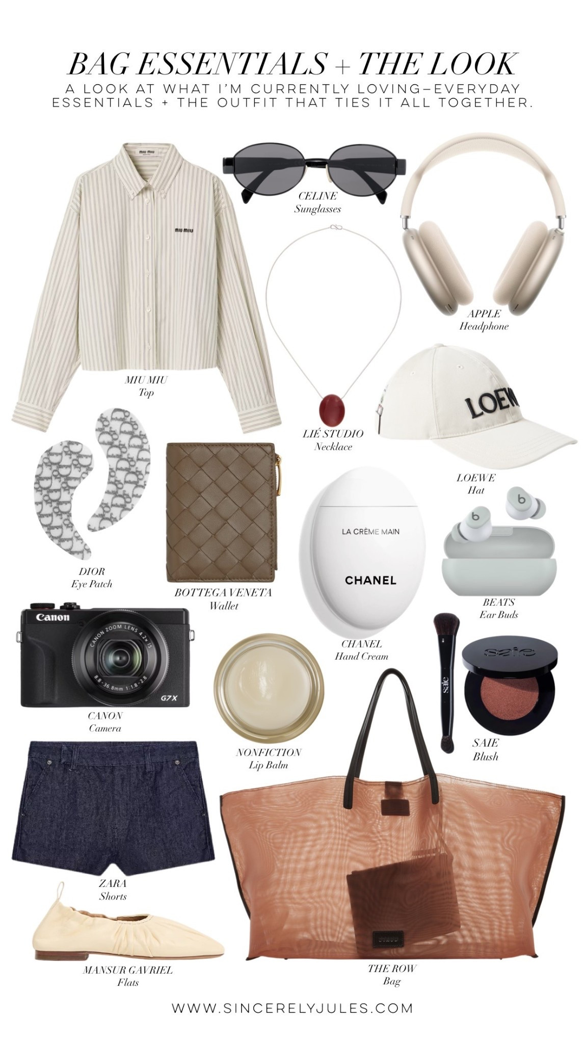 Bag essentials + the look. 

#LTKSeasonal #LTKootd