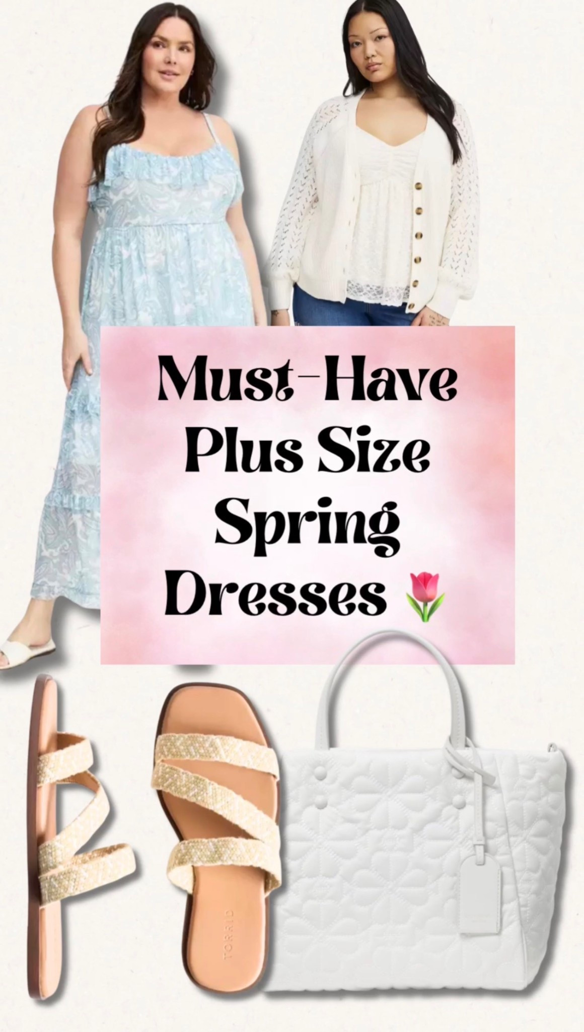 plus size fashion
Must-Have Plus Size Spring Dresses 🌷

Keywords: plus size Easter outfit ideas, curvy spring dresses, flattering plus size fashion, Easter Sunday dress plus size, comfortable stylish dresses, plus size spring outfit
Hashtags: #Style #PlusSizeSpringDress #EasterOutfitInspo 🌸

#LTKPlusSize #LTKSeasonal #LTKootd