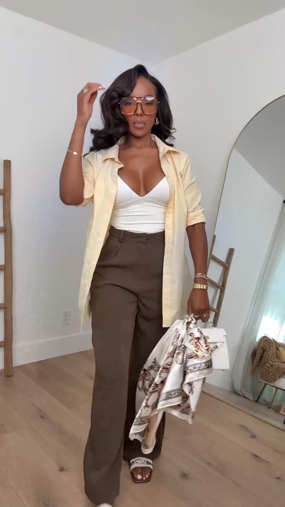 Everything from this look is linked below! EXACT pieces are linked first. If something is sold out or unavailable, I’ve added SIMILAR options for you. 🤎  

Wearing: Size Small | 5’4” | 140 lbs  

Scroll to shop! 👇🏽  

📲 Download the FREE LTK app & follow @kirasfashionfinds to shop all my daily finds.  xx Kira