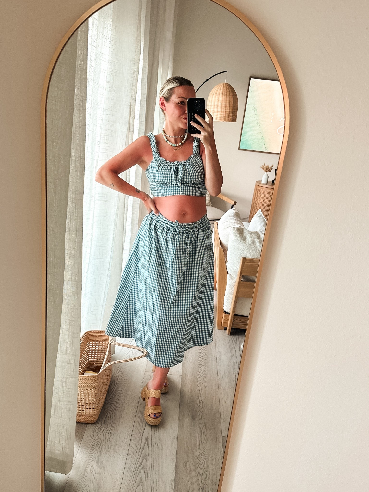 belly out for dinner tonight! linking some looks that are similar to this one. got this one at TJ maxx 