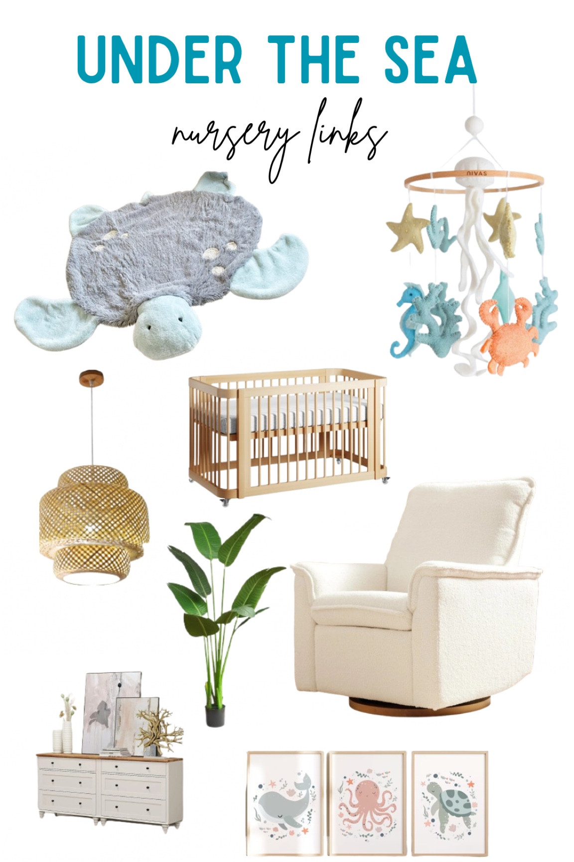 under the sea nursery theme! 

#LTKKids #LTKFindsUnder100 #LTKBaby