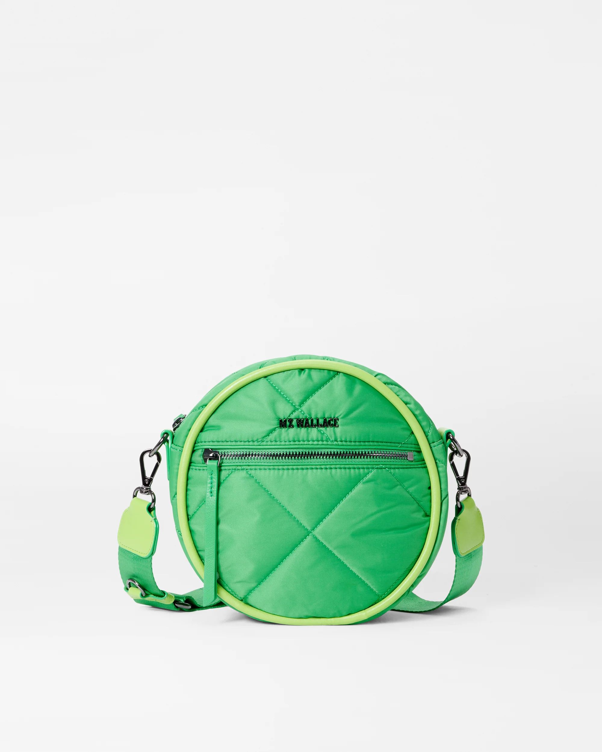 Grass Quilted Tambourine Crossbody | MZ Wallace