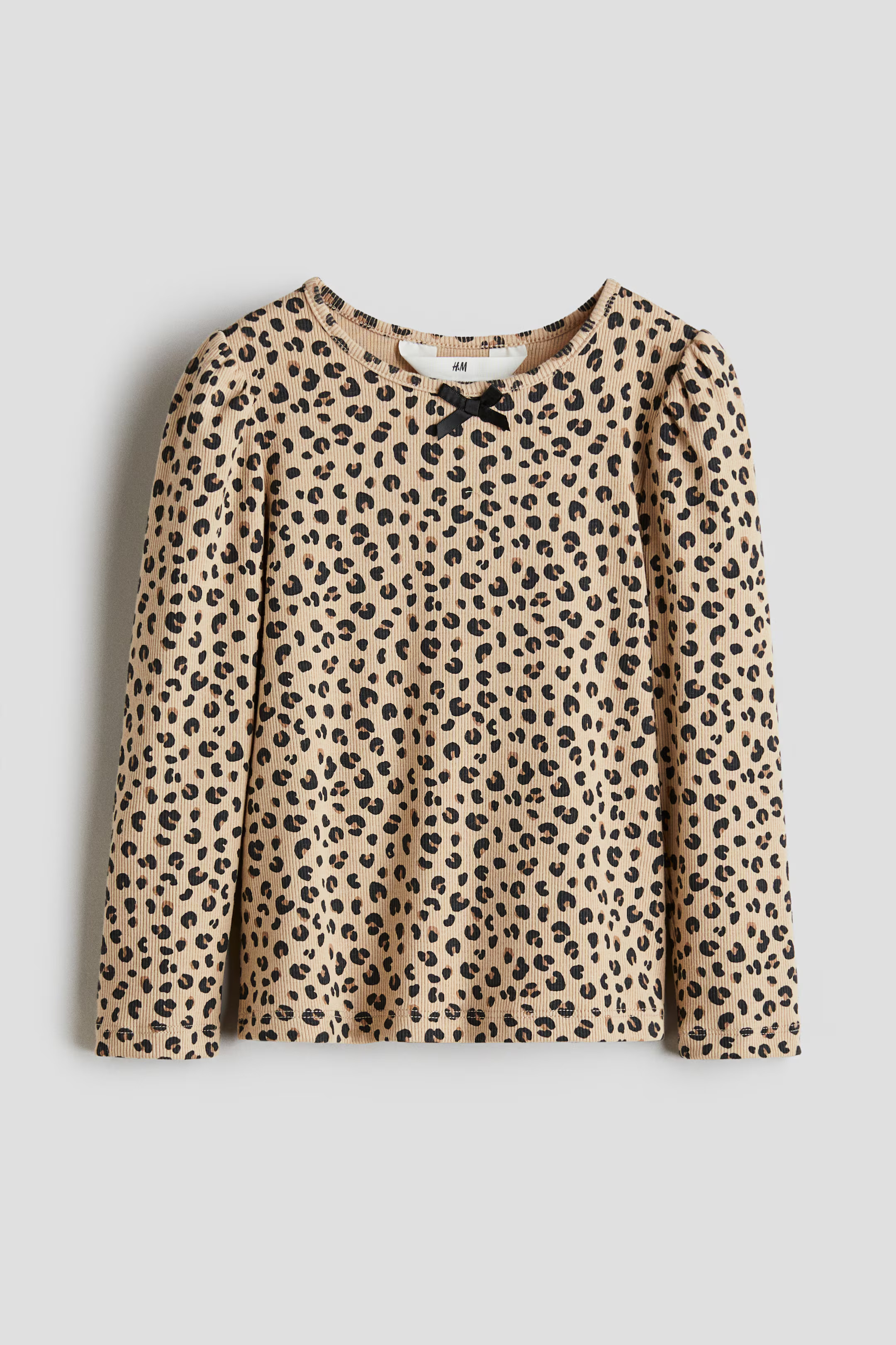 Picot-Trimmed Jersey Top | H&M (US + CA)