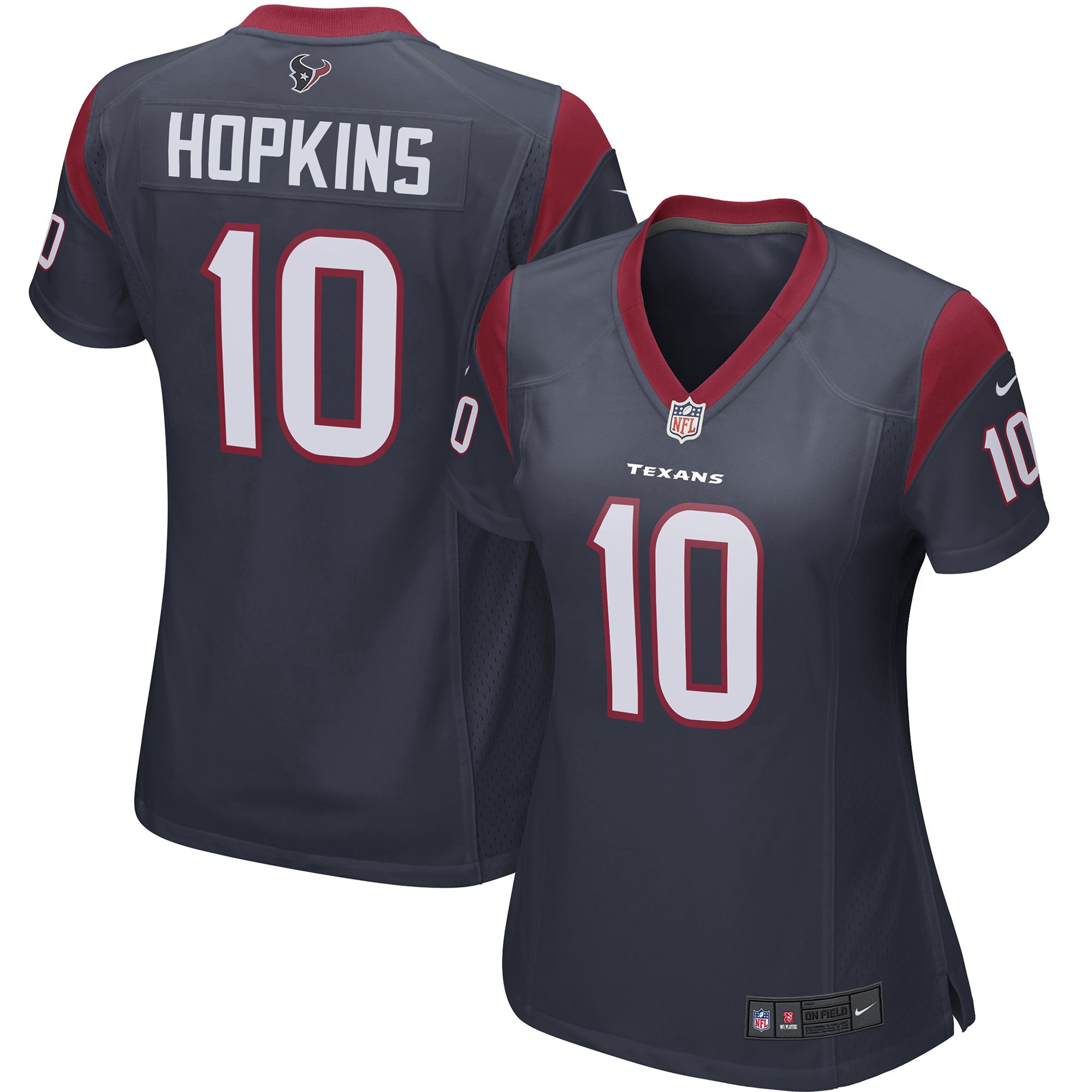 DeAndre Hopkins Houston Texans Nike Women's Player Game Jersey - Navy | Fanatics