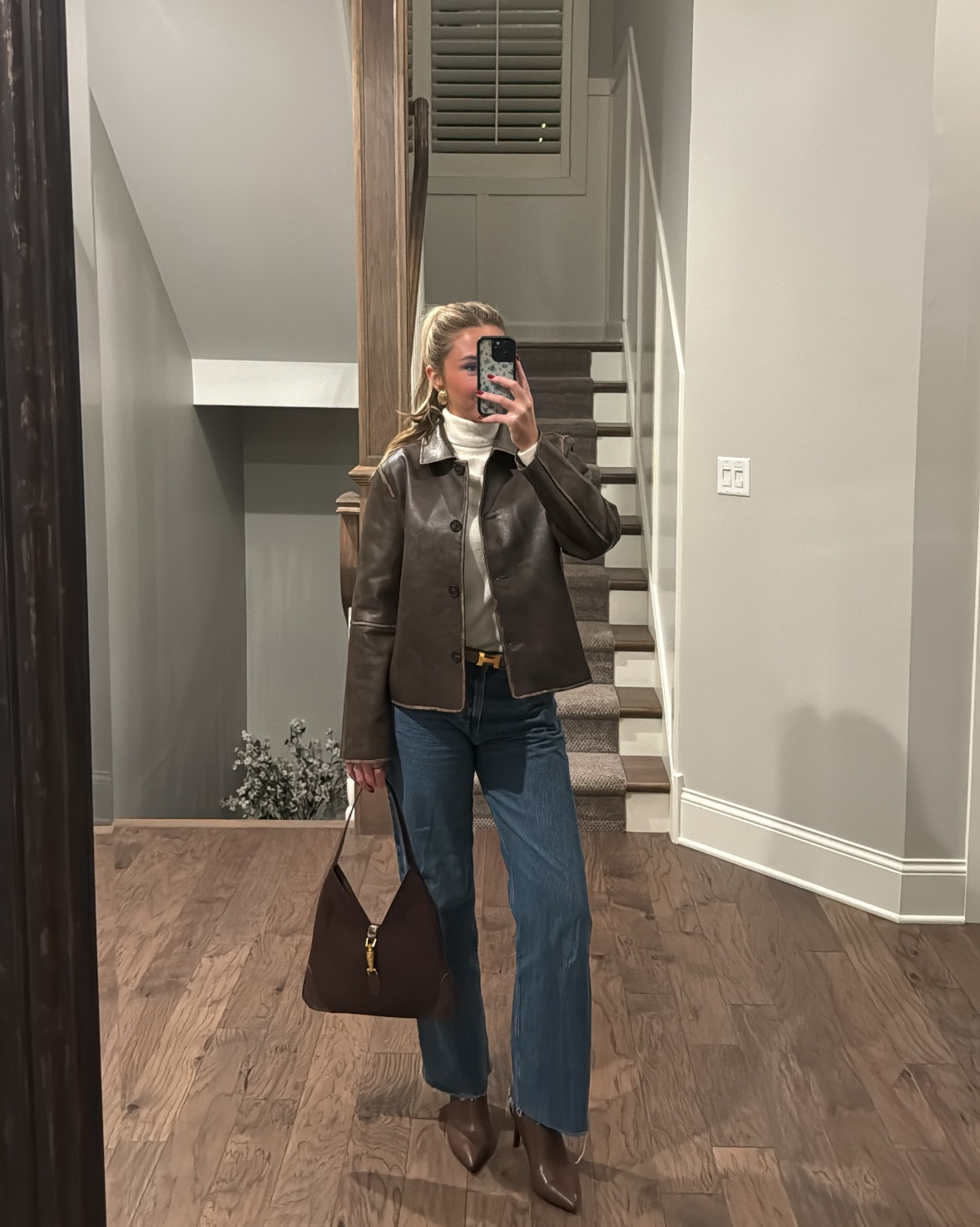 Winter dinner + drinks outfit🤎 

#LTKSeasonal #LTKStyleTip #LTKFindsUnder50