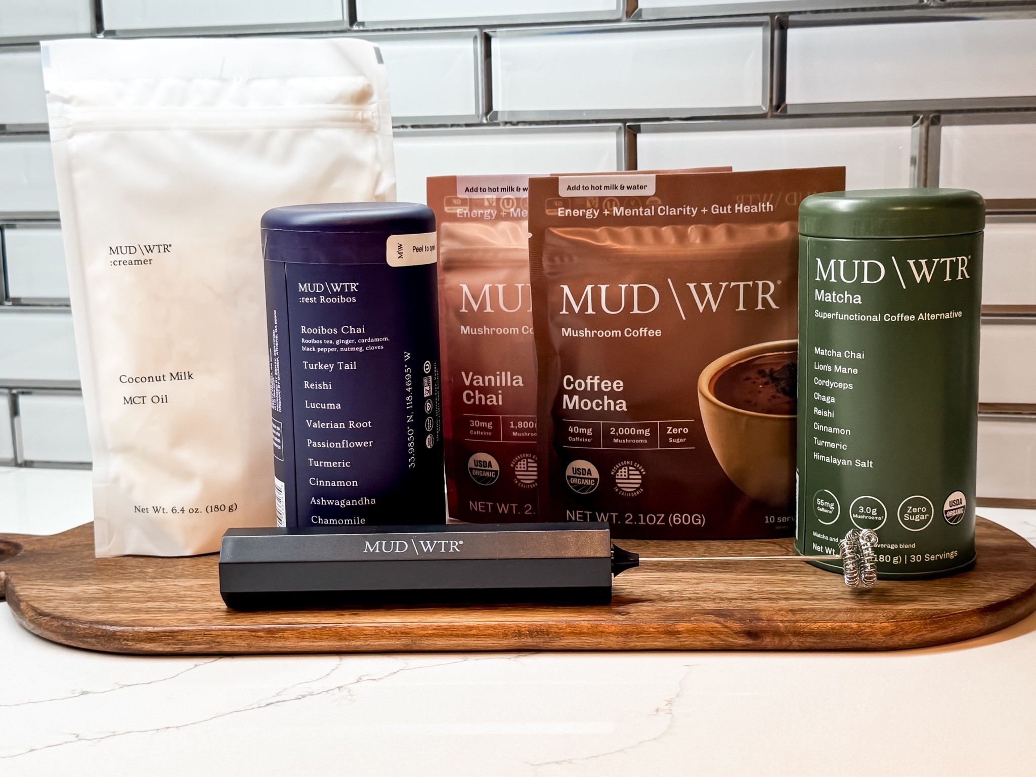Current obsession unlocked: MUD\WTR  My new guilty pleasure that gives me all the cozy coffeehouse vibes without the jitters, crashes, or afternoon slump. From the rich Coffee Mocha and Vanilla Chai blends to the dreamy Matcha and calming Rest Rooibos Chai, every sip feels like a little self-care ritual. Plus, the added adaptogenic mushrooms and functional ingredients make this the perfect way to support focus, energy, and wellness while still enjoying a delicious daily treat.

If you’re looking to elevate your morning routine, create a healthier coffee alternative, or simply add a little extra intention to your day, this has quickly become a staple on my countertop. Bonus points for the frother because every drink feels café-worthy at home!

#MudWTR #CoffeeAlternative #MorningRoutine #WellnessJourney #MushroomCoffee #Adaptogens #FunctionalMushrooms #HealthyHabits #SelfCareRoutine #CoffeeLover #MatchaLover #GutHealth #NaturalEnergy #MindfulLiving #DailyRitual #HealthyLifestyle #LTKWellness #LTKFinds #WellnessInfluencer #TrendingNow #ViralFinds #HealthyCoffeeSwap #BetterEnergy #WellnessEssentials #CozyVibes #MorningMotivation #HealthyLiving #ContentCreatorFavorites

mushroom coffee • coffee alternative • mud wtr review • functional mushrooms • adaptogenic coffee • healthy coffee replacement • mushroom latte • natural energy drink • focus and clarity supplements • matcha coffee alternative • low caffeine drinks • gut health drinks • wellness products • healthy morning routine • lion’s mane mushroom coffee • reishi mushroom blend • organic mushroom coffee • coffee replacement drinks • daily wellness essentials • healthy lifestyle products • energy without jitters • caffeine alternative • trending wellness products • morning ritual drinks • wellness influencer favorites • mushroom matcha • adaptogen drinks • self care essentials • healthy beverage options • coffee swap ideas

#LTKHome #LTKdayinmylife #LTKmorningroutine #LTKfoodie