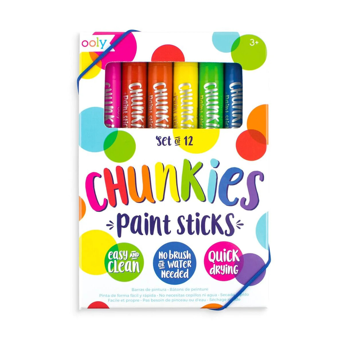 Chunkies Paint Sticks Original Pack - Set of 12 | The Horseshoe Crab