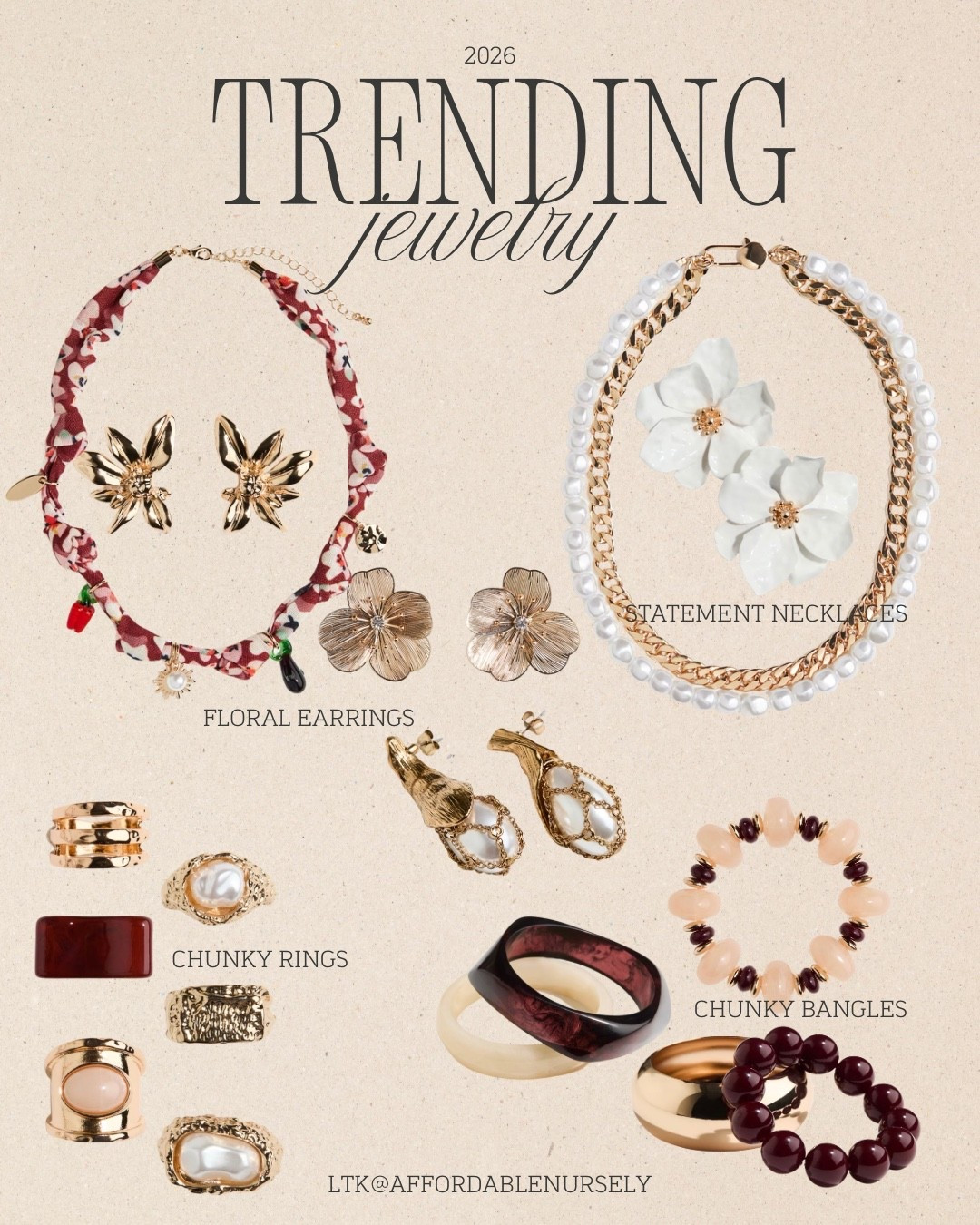 Trending Spring/summer jewelry 

#LTKSaleAlert #LTKOver40 #LTKFestival