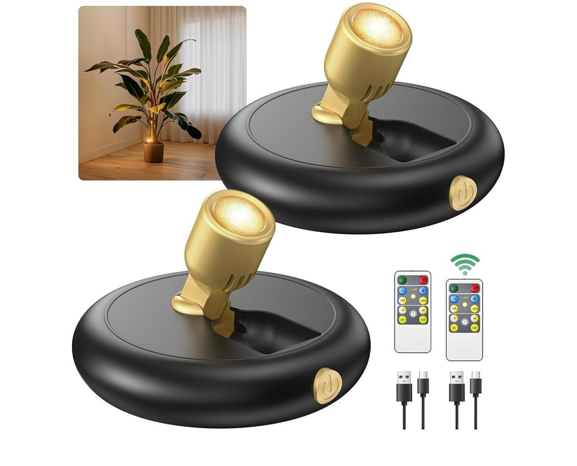 Mini accent lights 

LOVE these mini accent lights for planters. They are rechargeable & perfect to put in plants or areas you want some extra light. 
@amazonfindsandfashion 

#LTKSeasonal #LTKmomlife #LTKHome