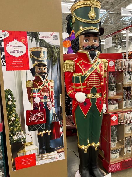 6ft Grand Nutcracker…. Perfect for front porch holiday decor! 

#LTKSeasonal