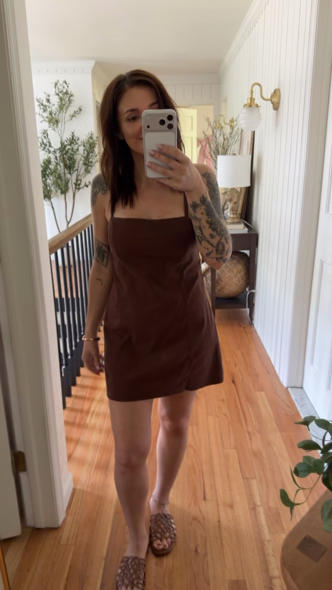 Wearing a S short

Bra free skort dress

#LTKPetite #LTKSaleAlert