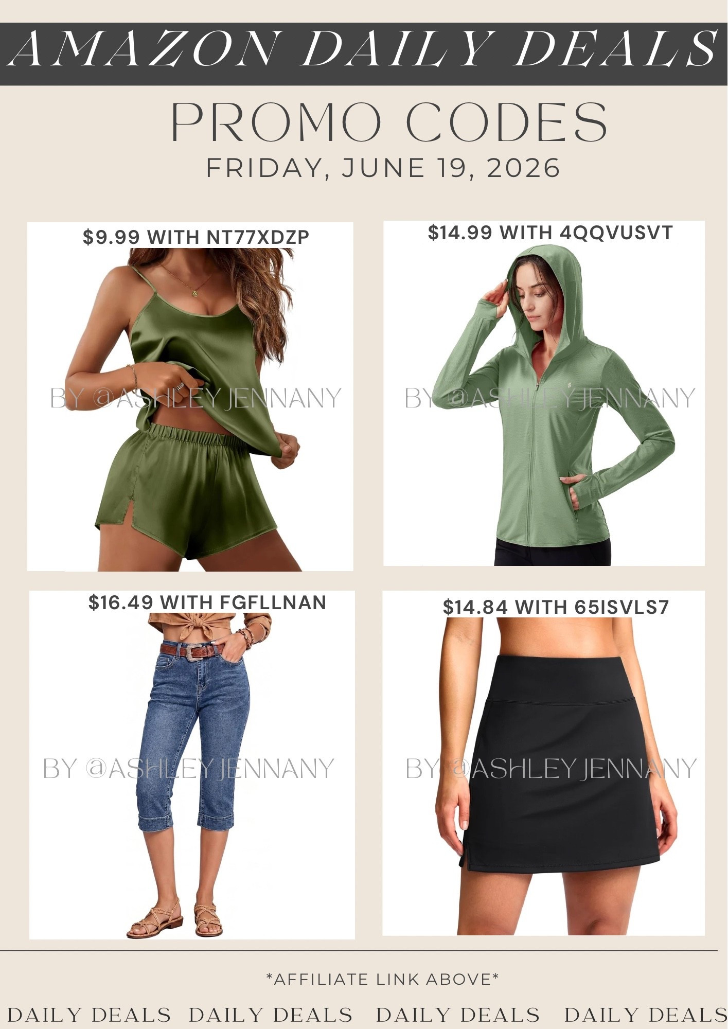 Amazon deals

#LTKMidsize #LTKSaleAlert #LTKootd