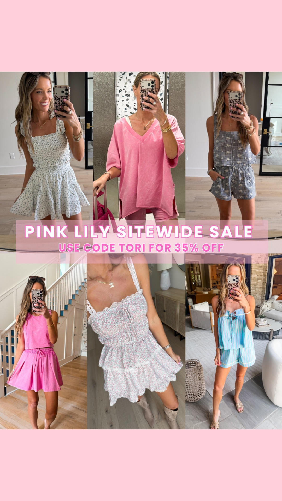Sitewide sale is LIVE! Use code TORI for 35% off! 🎉💕 Shop for summer here!

#LTKootd #LTKgrwm #LTKdayinmylife