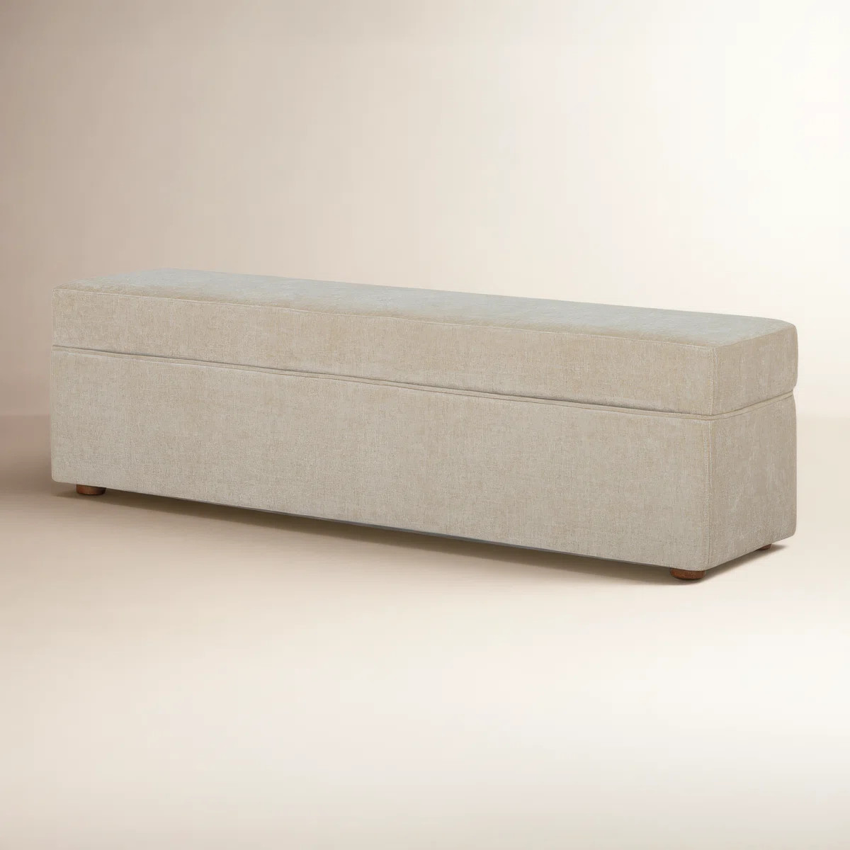 Mel Chenille Upholstered Storage Bench | Wayfair North America