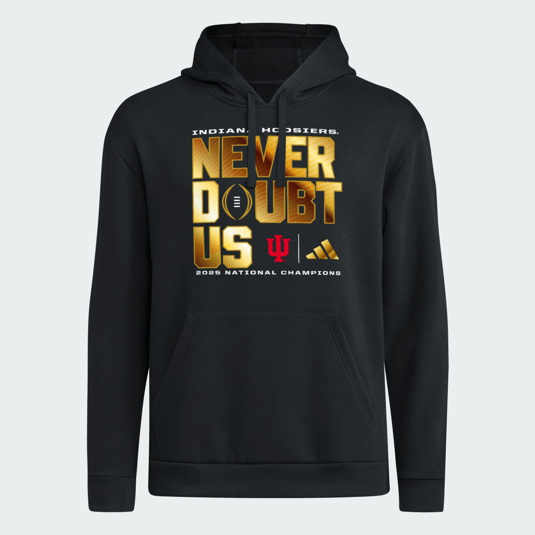 Indiana Hoosiers College Football Playoff National Champions Fleece Hoodie | adidas (US)