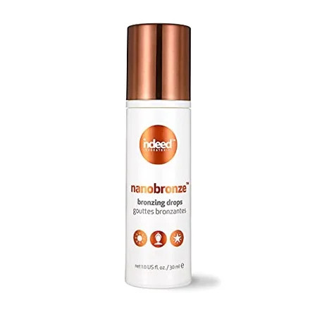 Indeed Labs Nanobronze Drops - Get a sun-kissed glow without the sun! Bronzing drops with hyaluronic acid instantly bronze blur and hydrate skin. 30ml | Walmart (US)